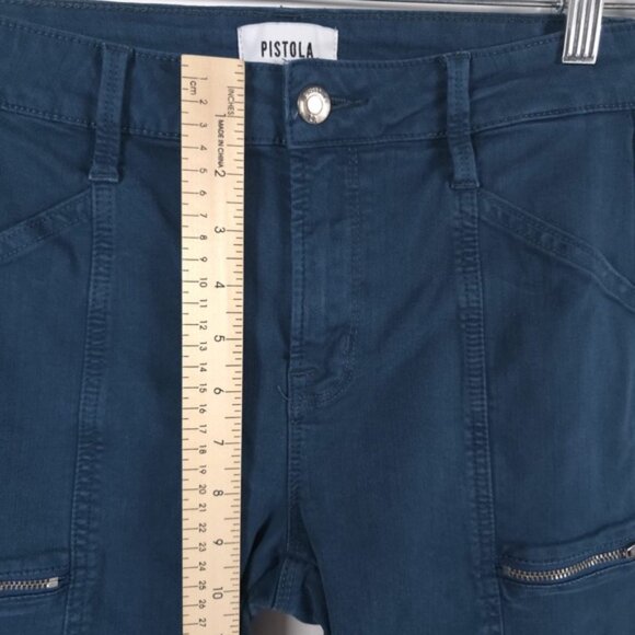 PISTOLA Cargo Zip Pockets Skinny Jeans P6278TLT-NTS Size 27 - Picture 6 of 10